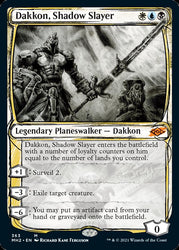 Dakkon, Shadow Slayer (Sketch) [Modern Horizons 2] (MH2 363)