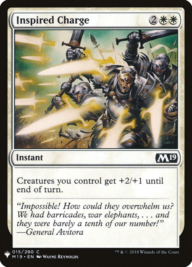 Inspired Charge [Mystery Booster] (MB1 140)