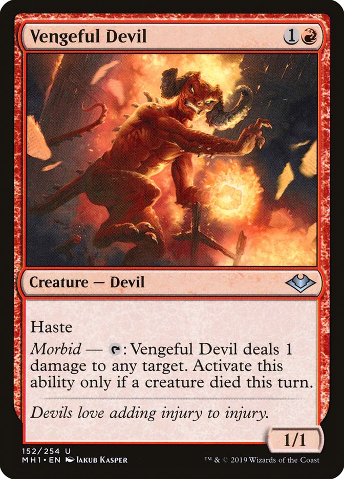 Vengeful Devil [Modern Horizons] (MH1 152)