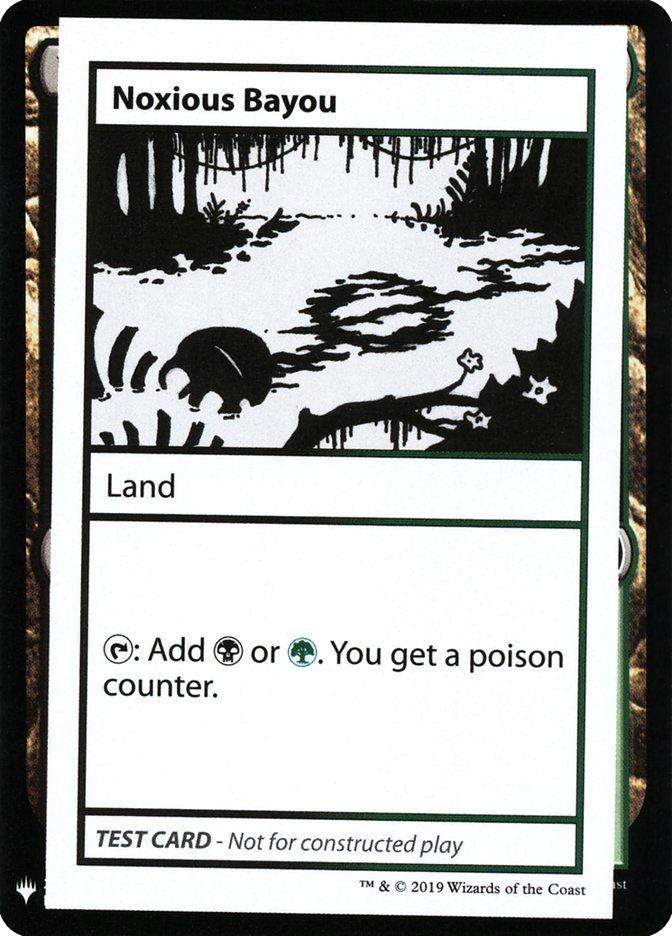 Noxious Bayou [Mystery Booster Playtest Cards] (CMB1 118)