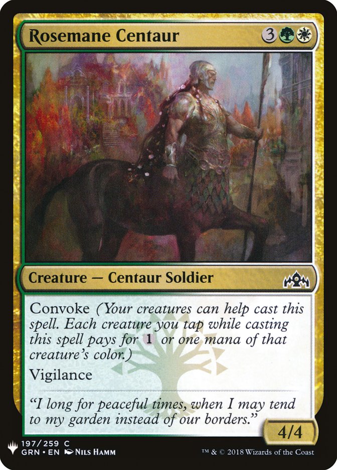 Rosemane Centaur [Mystery Booster] (MB1 1478)