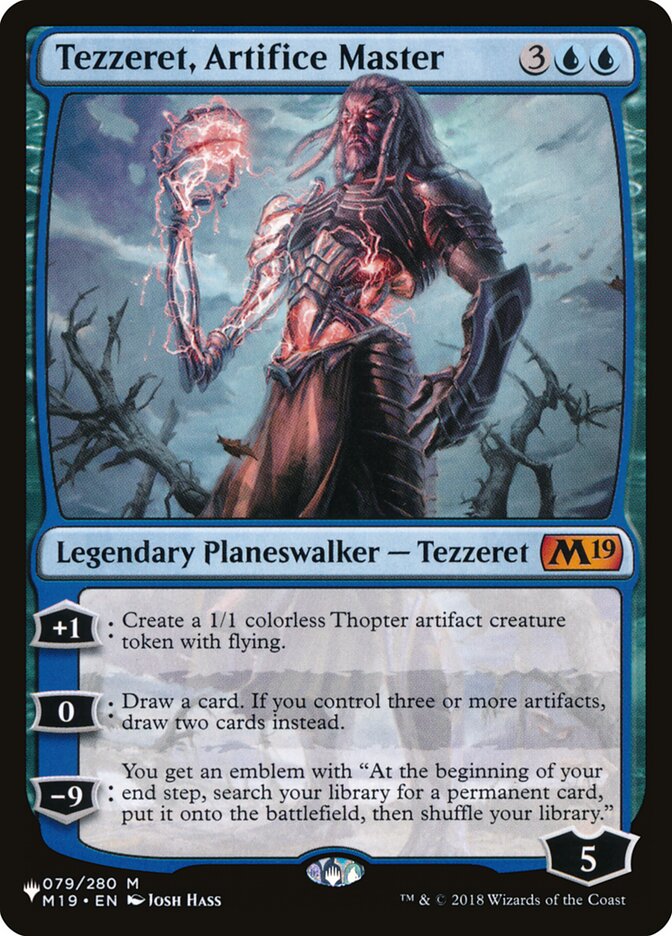 Tezzeret, Artifice Master [The List] (LM19 79)