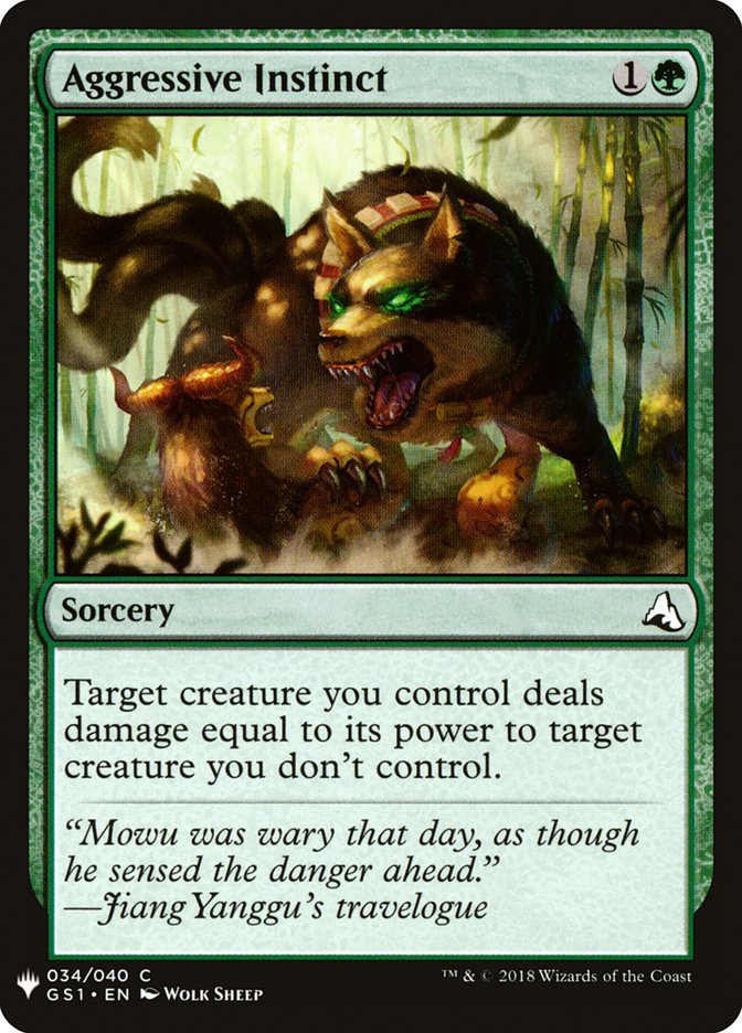 Aggressive Instinct [Mystery Booster] (MB1 1113)