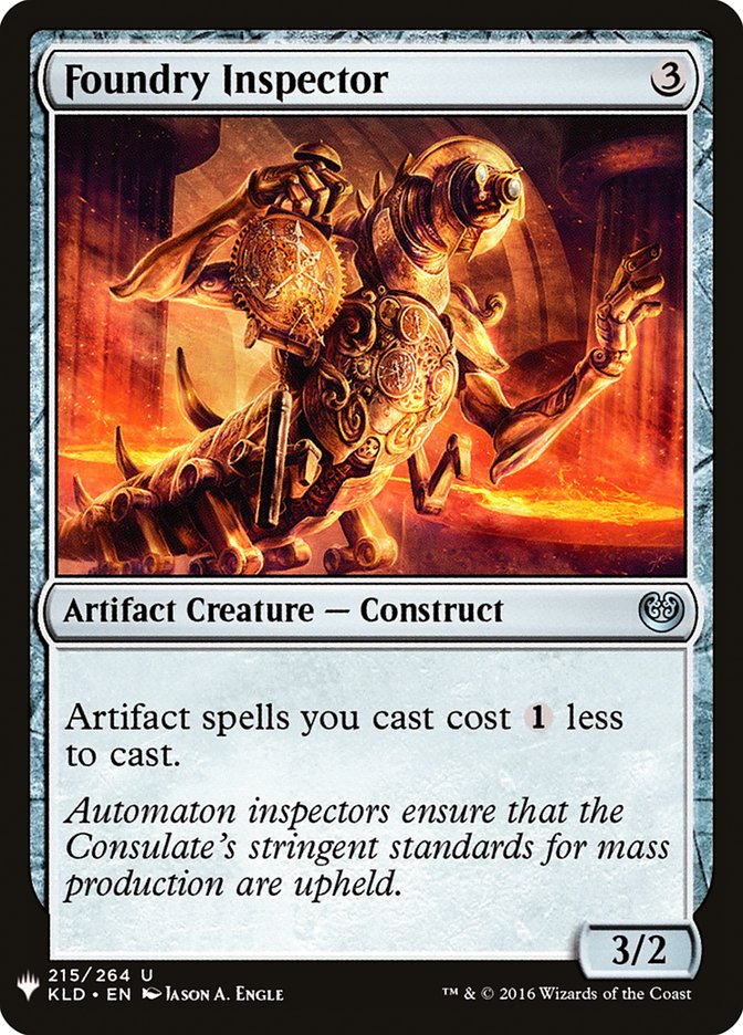 Foundry Inspector [Mystery Booster] (MB1 1585)