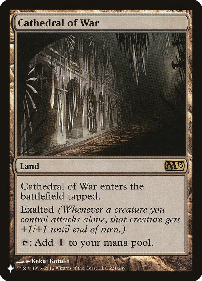 Cathedral of War [The List] (LM13 221)