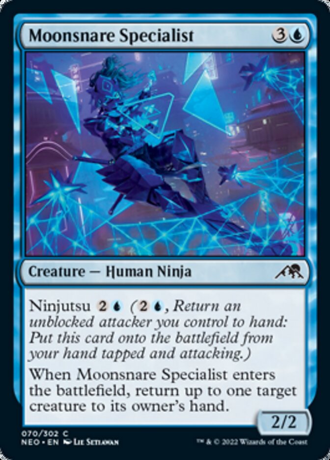Moonsnare Specialist [Kamigawa: Neon Dynasty] (NEO 70)