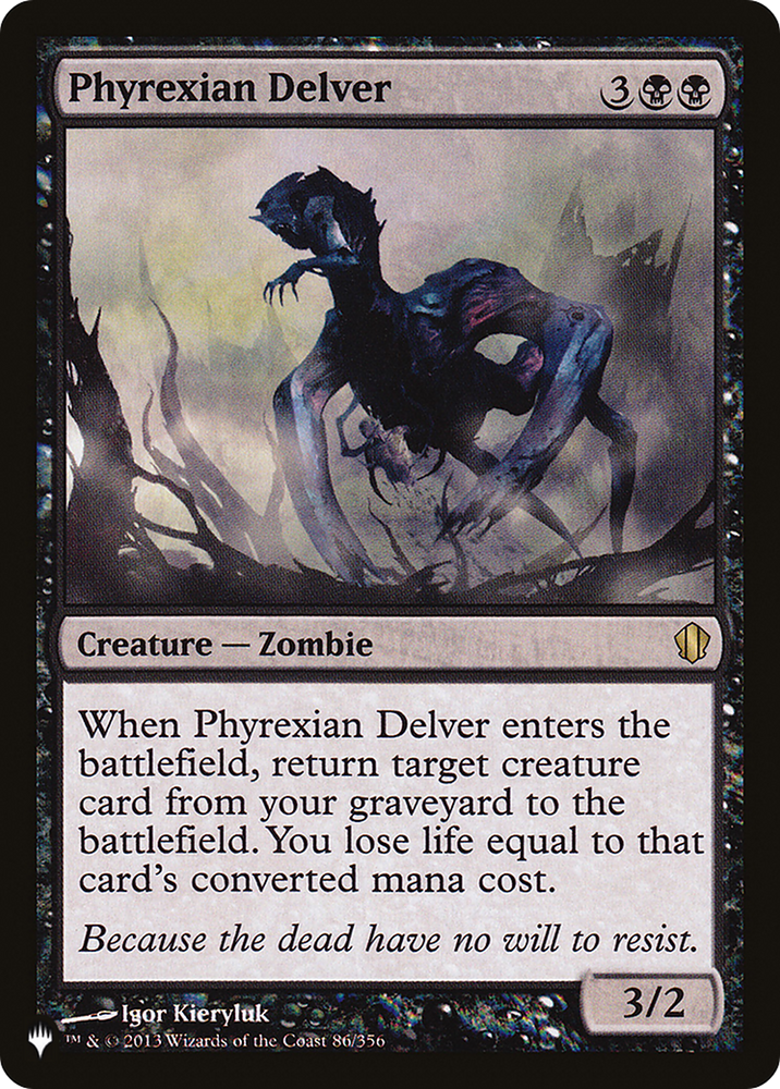 Phyrexian Delver [The List] (LC13 86)
