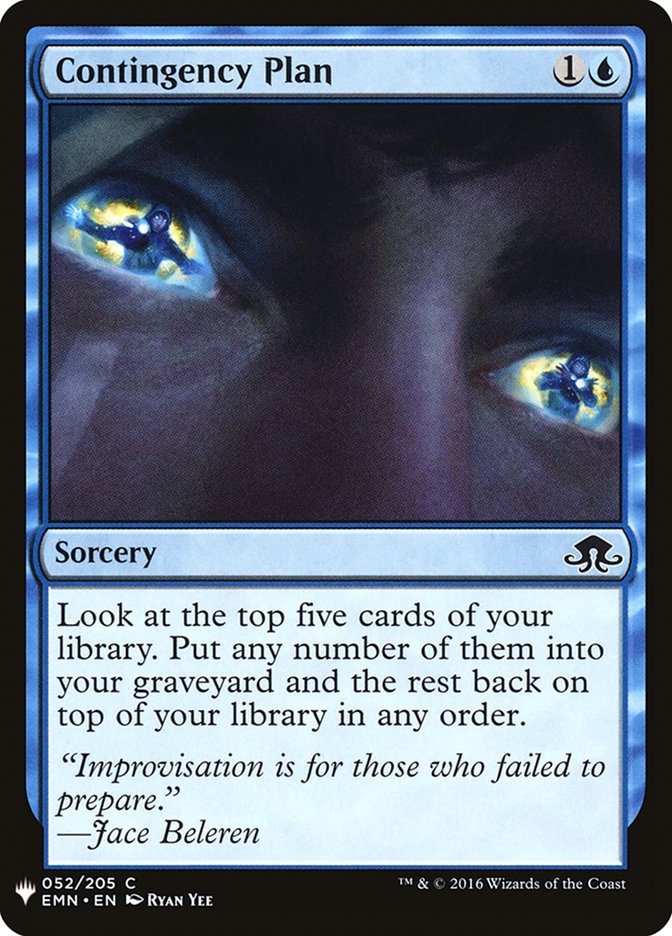 Contingency Plan [Mystery Booster] (MB1 330)