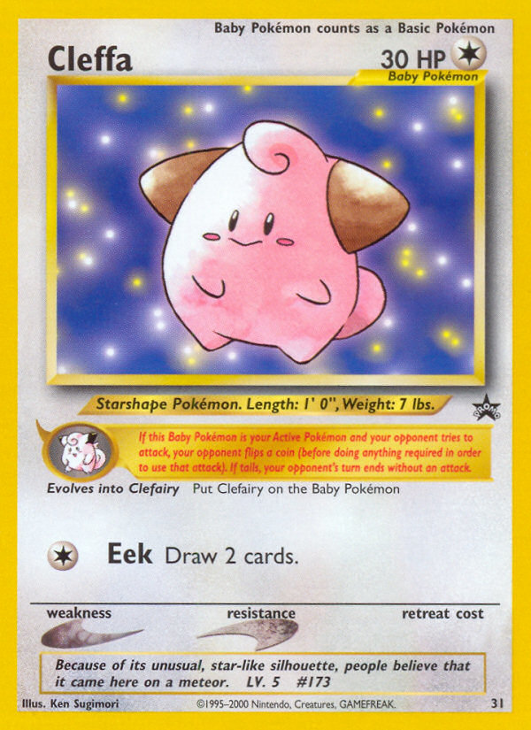 Cleffa (31) [Wizards: Black Star Promos]