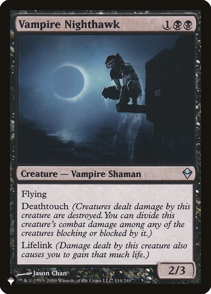 Vampire Nighthawk [The List] (LZEN 116)