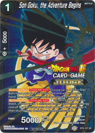 Son Goku, the Adventure Begins [BT6-107]