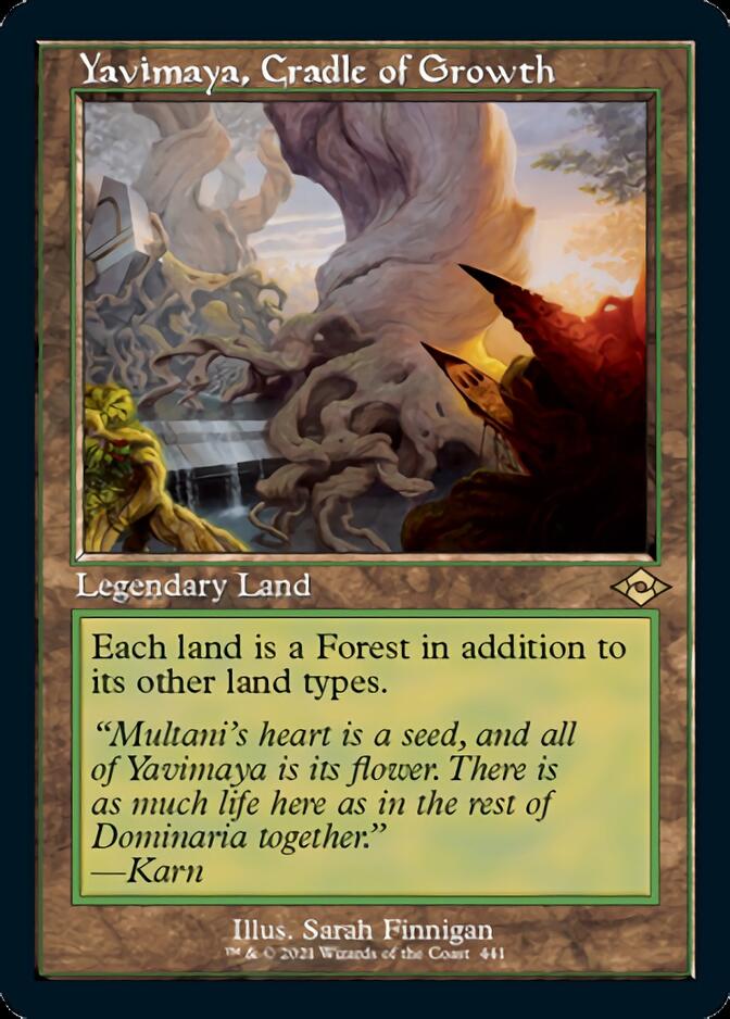 Yavimaya, Cradle of Growth (Retro) [Modern Horizons 2] (MH2 441)