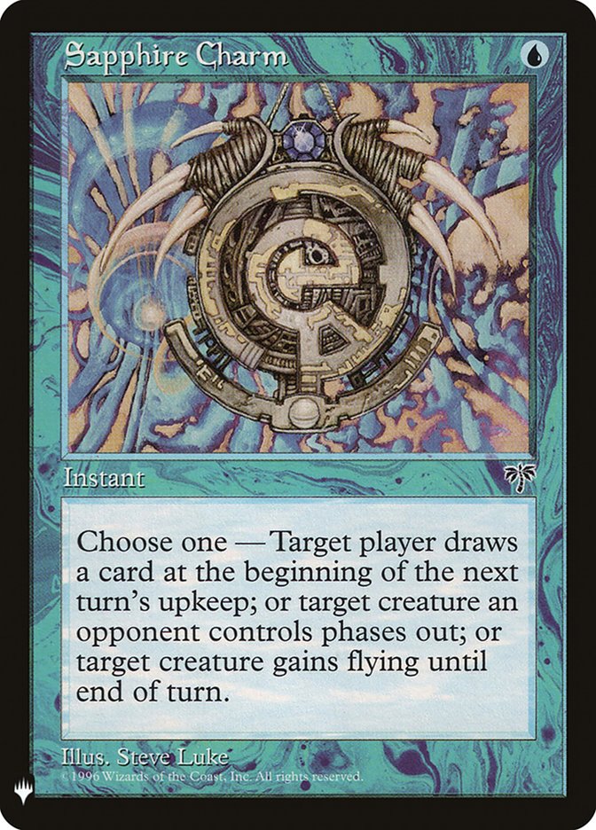 Sapphire Charm [Mystery Booster] (MB1 478)