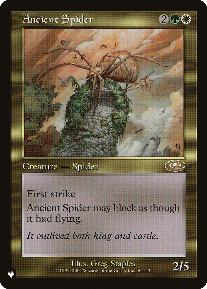 Ancient Spider [The List] (LPLS 96)