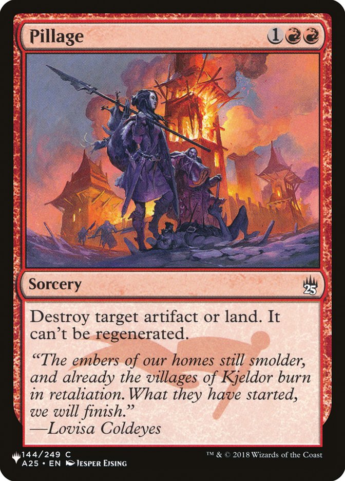 Pillage [The List] (LA25 144)