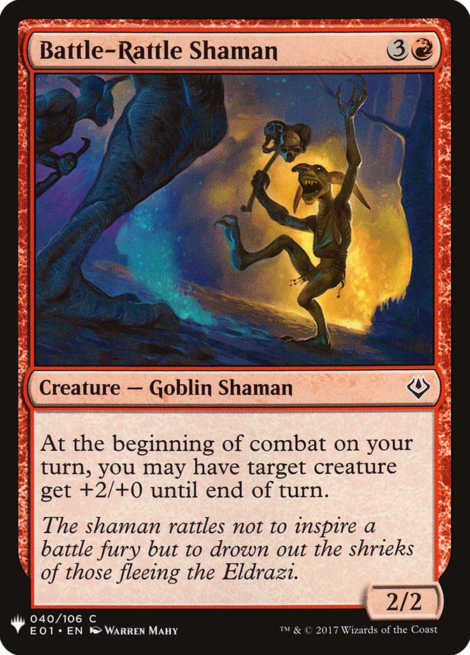 Battle-Rattle Shaman [Mystery Booster] (MB1 851)