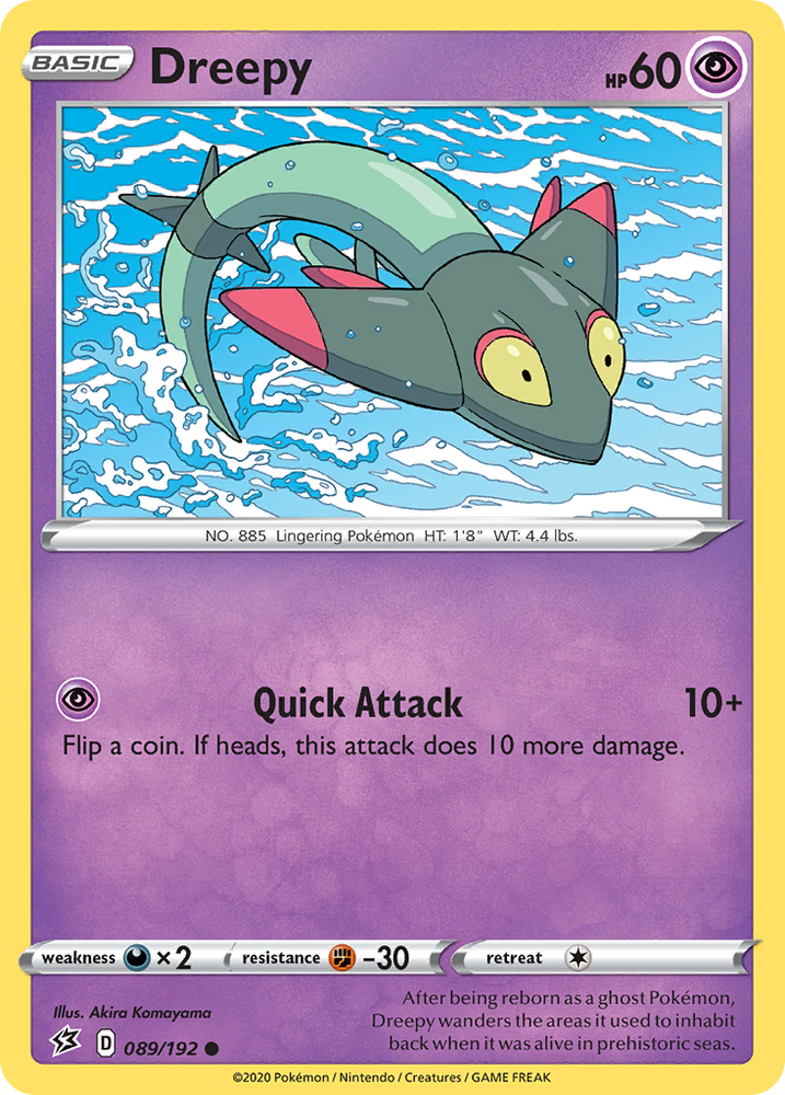 Dreepy (89/192) [Sword & Shield: Rebel Clash]