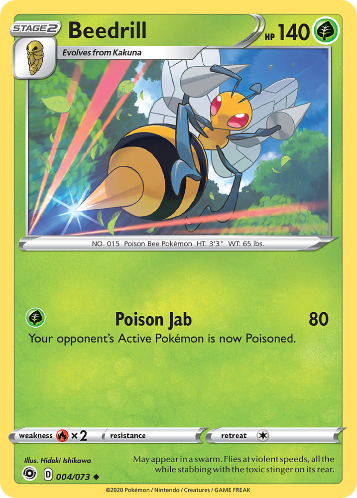 Beedrill (4/073) [Sword & Shield: Champion's Path]