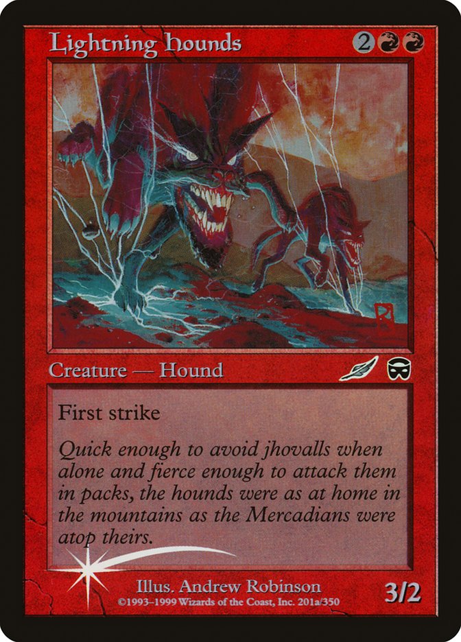 Lightning Hounds [Magazine Inserts] (PMEI 10)