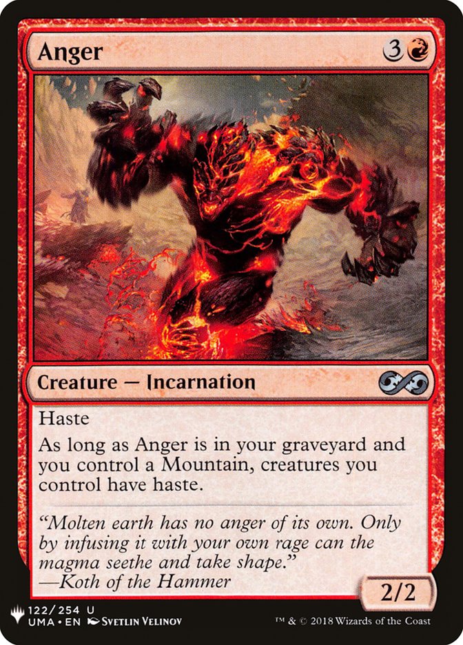 Anger [Mystery Booster] (MB1 839)