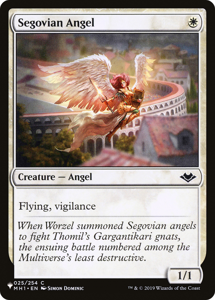 Segovian Angel [The List] (LMH1 25)