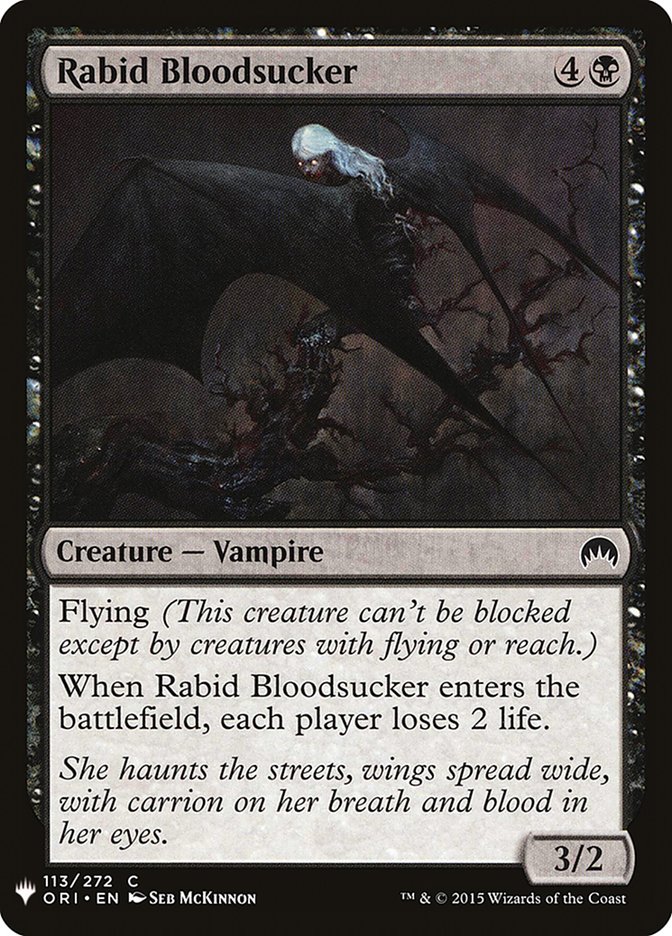 Rabid Bloodsucker [Mystery Booster] (MB1 742)