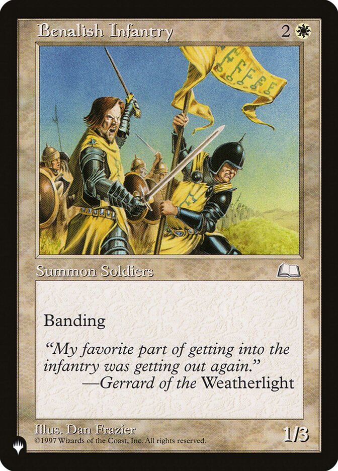 Benalish Infantry [The List] (LWTH 8)