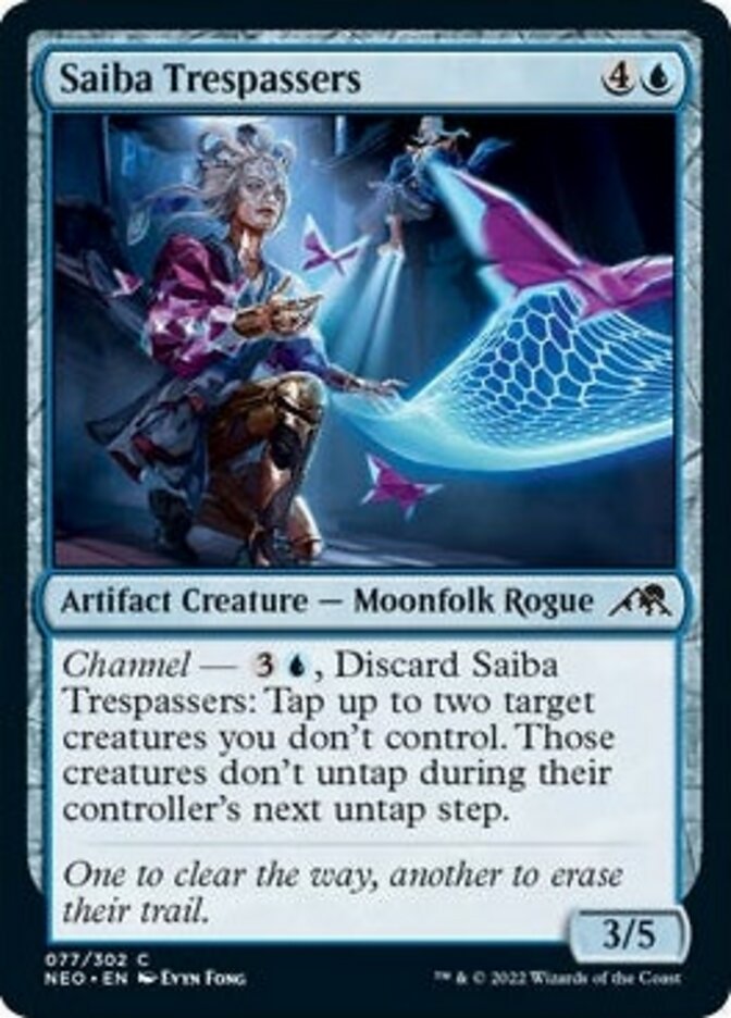 Saiba Trespassers [Kamigawa: Neon Dynasty] (NEO 77)