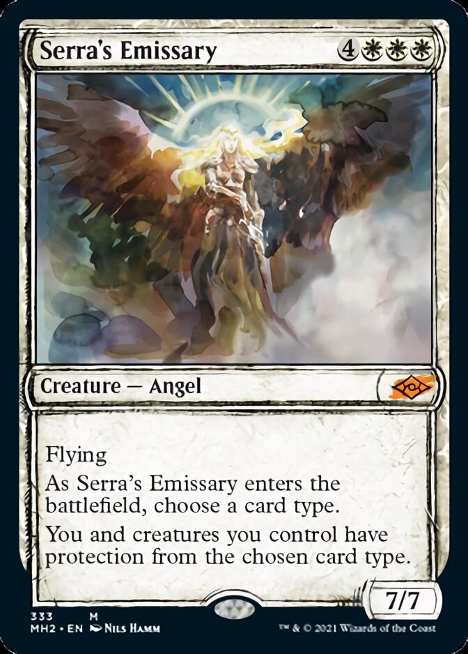 Serra's Emissary (Sketch) [Modern Horizons 2] (MH2 333)