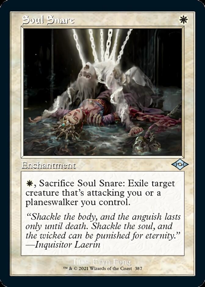 Soul Snare (Retro Etched Foil) [Modern Horizons 2] (MH2 387)