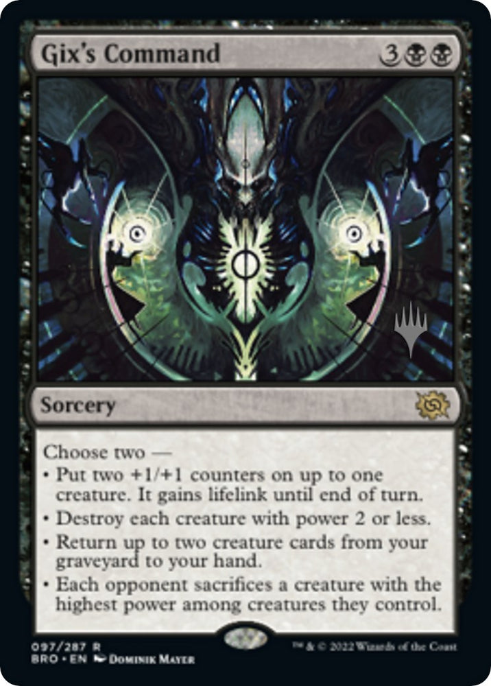 Gix's Command [The Brothers' War: Promo Pack]
