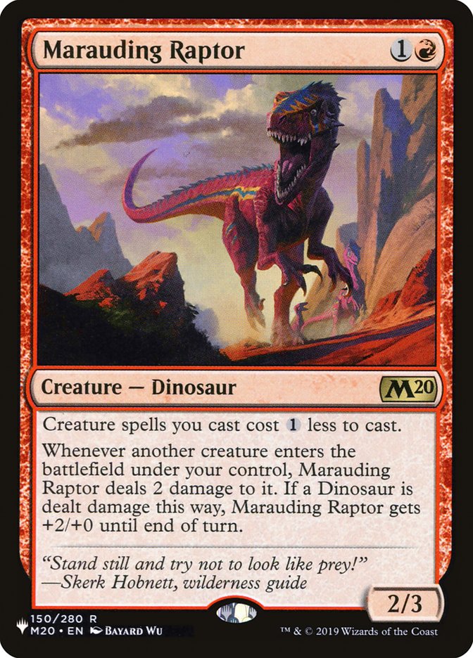 Marauding Raptor [The List] (LM20 150)