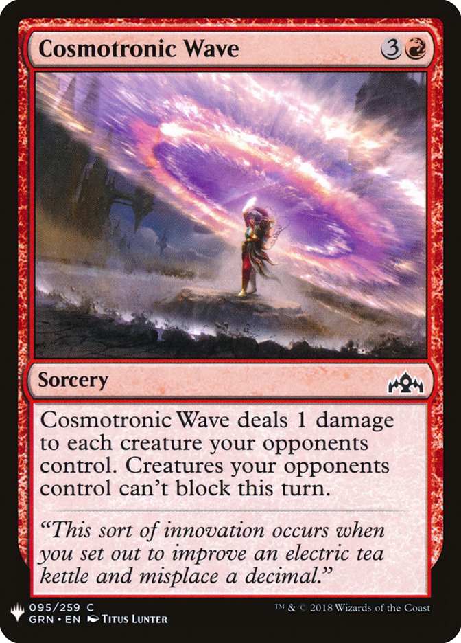 Cosmotronic Wave [Mystery Booster] (MB1 891)