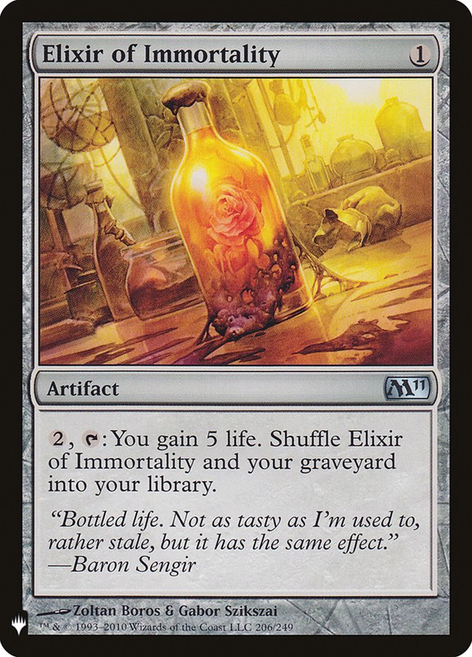 Elixir of Immortality [Mystery Booster] (MB1 1578)