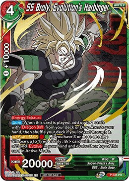 SS Broly, Evolution's Harbinger (Gold Stamped) [P-336]
