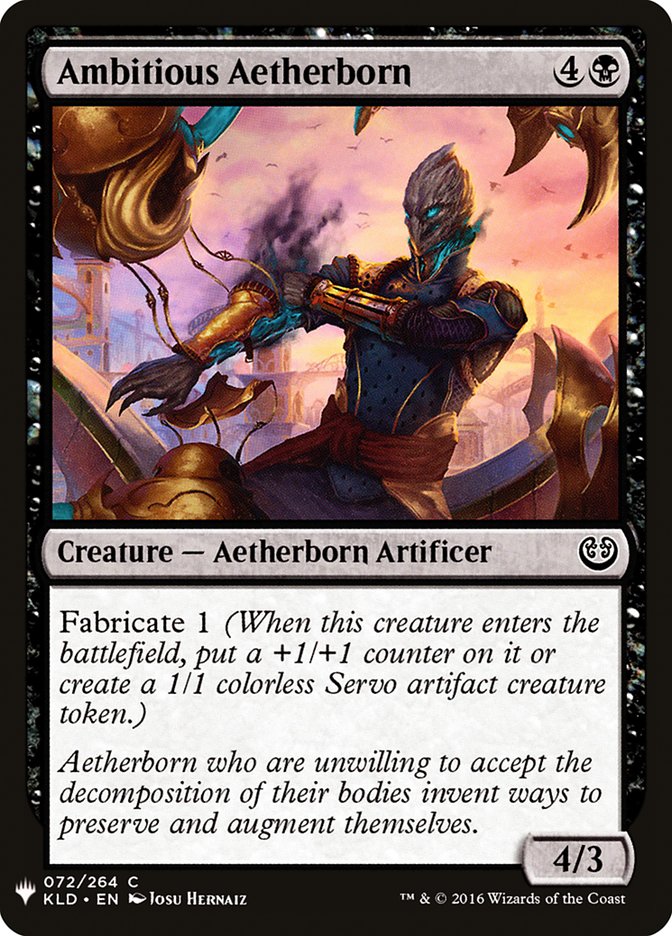 Ambitious Aetherborn [Mystery Booster] (MB1 564)