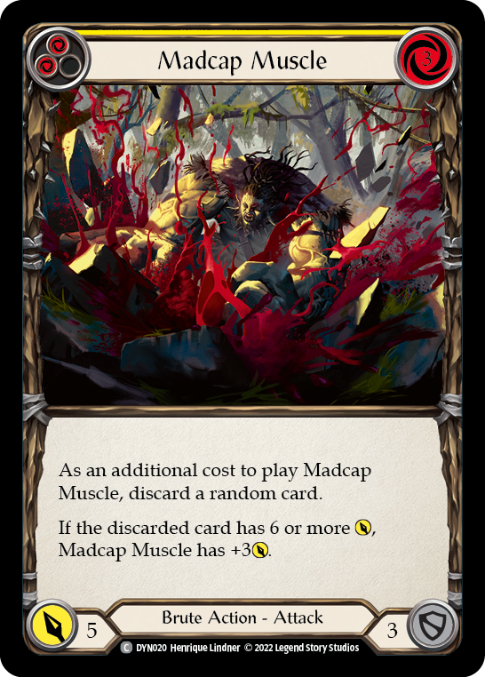 Madcap Muscle [DYN020] (Dynasty)  Rainbow Foil