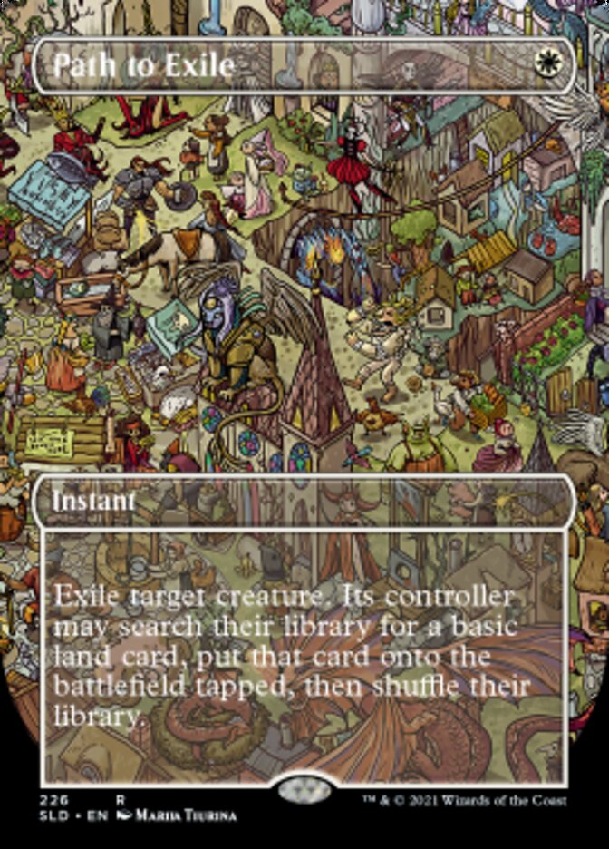 Path to Exile (Borderless) [Secret Lair Drop Series] (SLD 226)