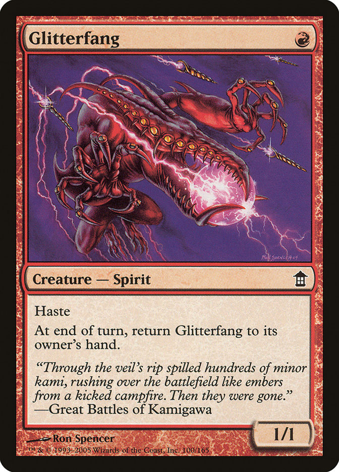 Glitterfang [Saviors of Kamigawa] (SOK 100)