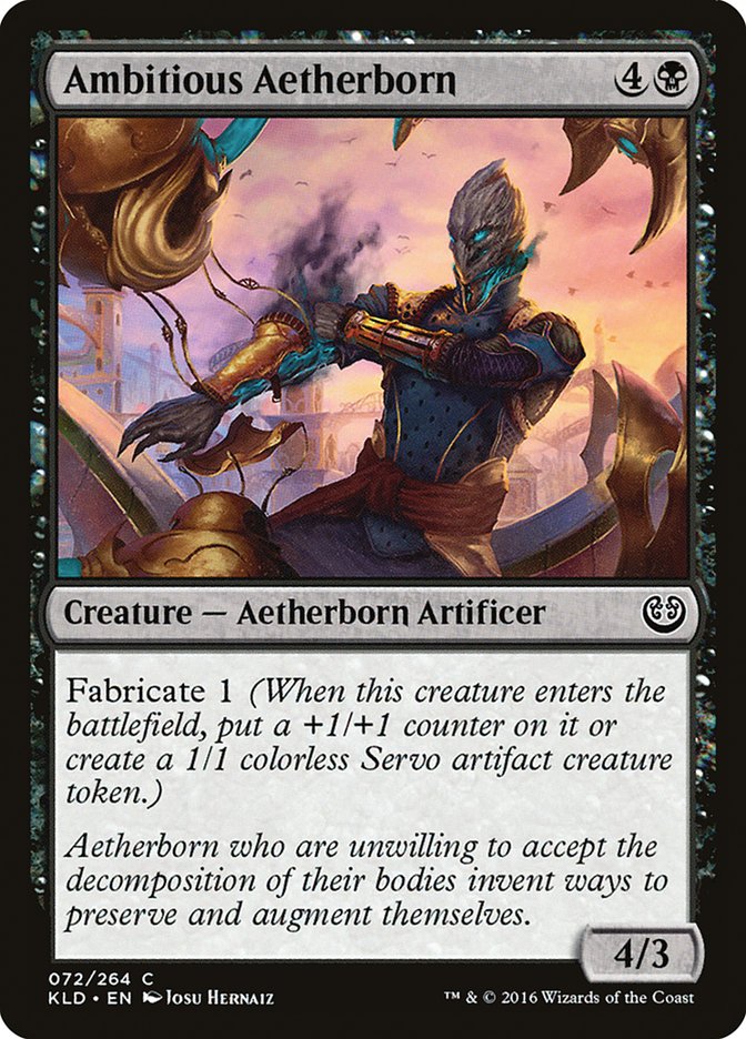 Ambitious Aetherborn [Kaladesh] (KLD 72)