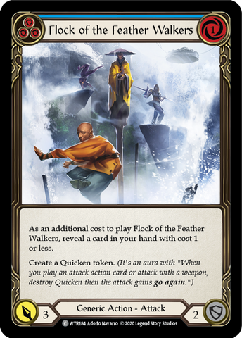 Flock of the Feather Walkers (Blue) [WTR184] Unlimited Normal