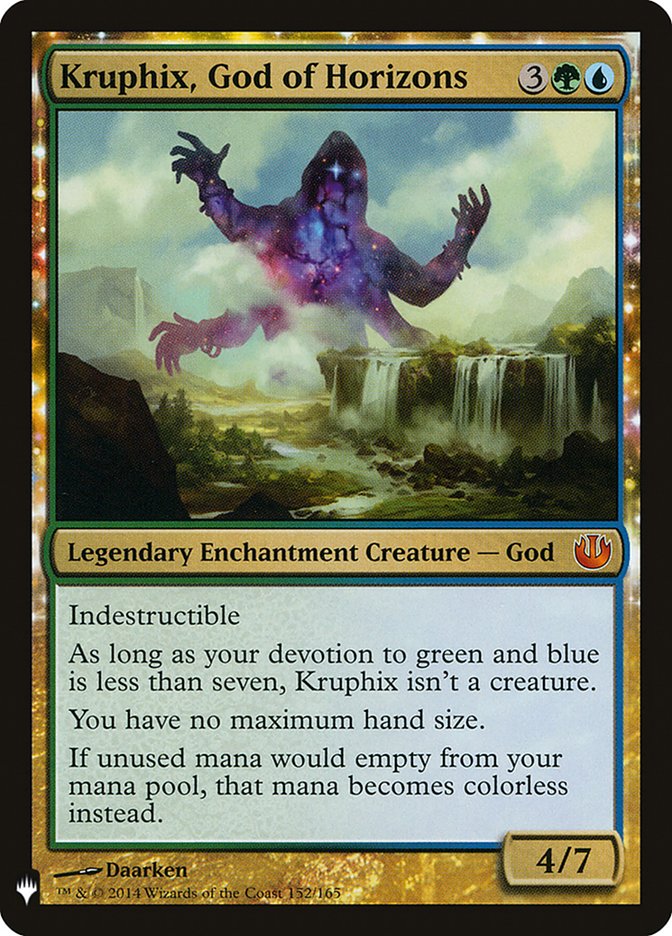Kruphix, God of Horizons [Mystery Booster] (MB1 1446)