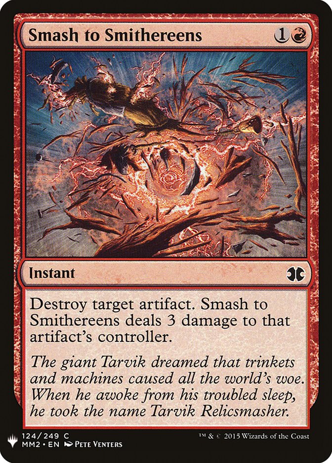 Smash to Smithereens [Mystery Booster] (MB1 1061)
