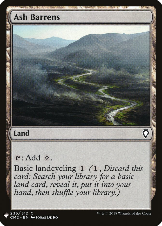 Ash Barrens [Mystery Booster] (MB1 1656)