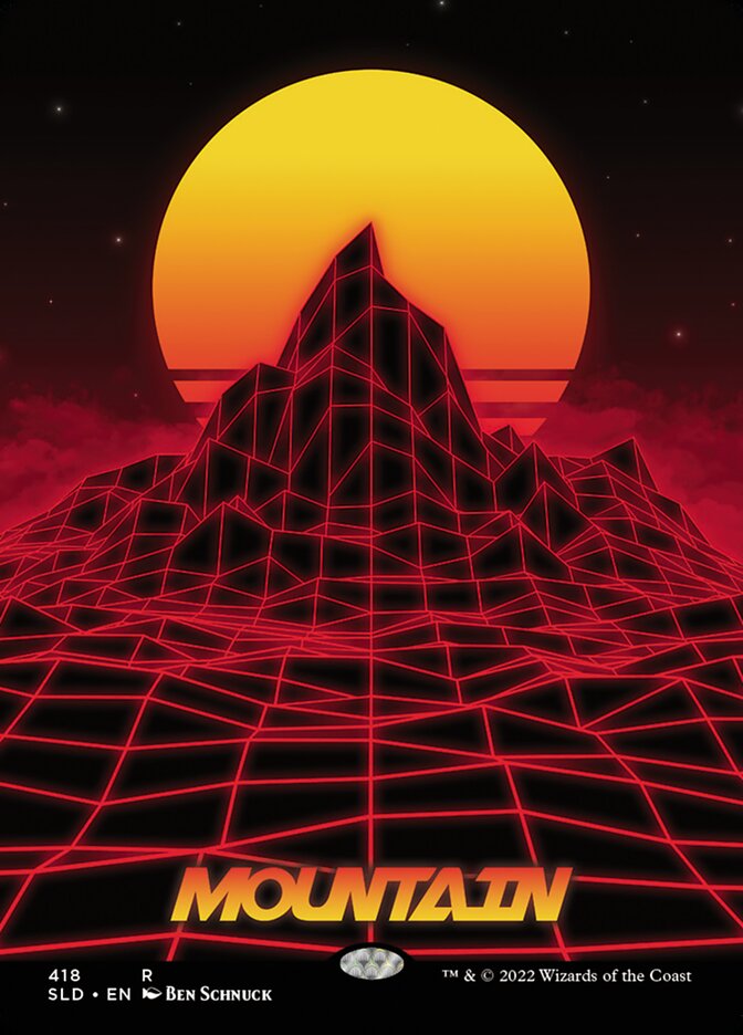 Mountain (418) [Secret Lair Drop Series] (SLD 418)