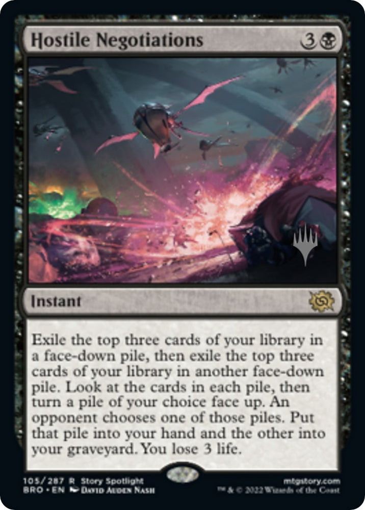Hostile Negotiations [The Brothers' War: Promo Pack]