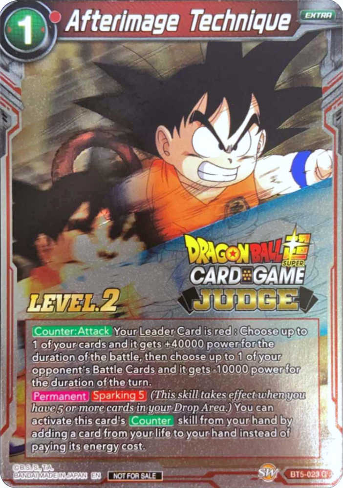 Afterimage Technique (Level 2) [BT5-023]