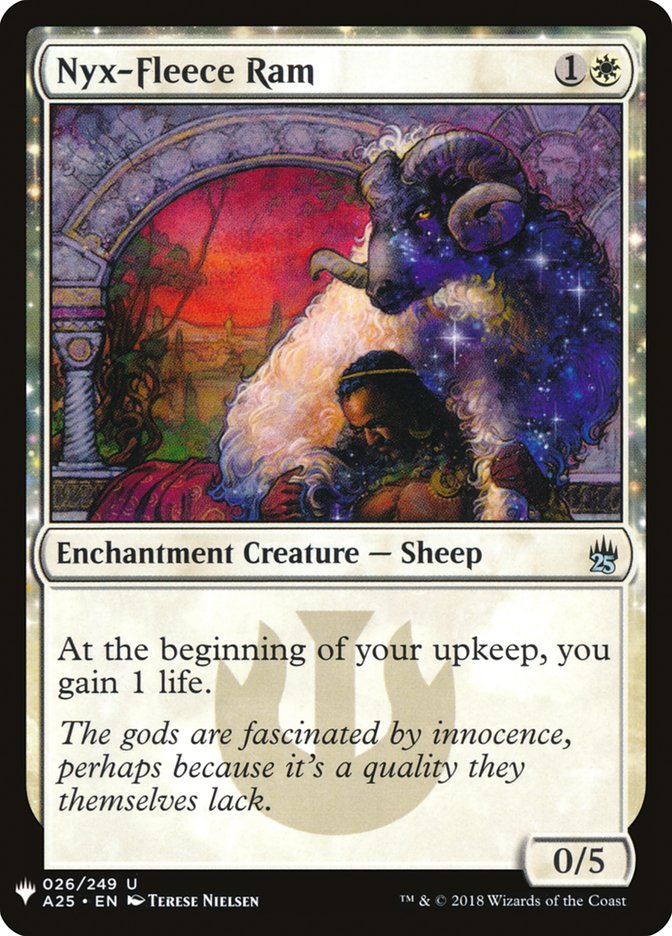Nyx-Fleece Ram [Mystery Booster] (MB1 185)
