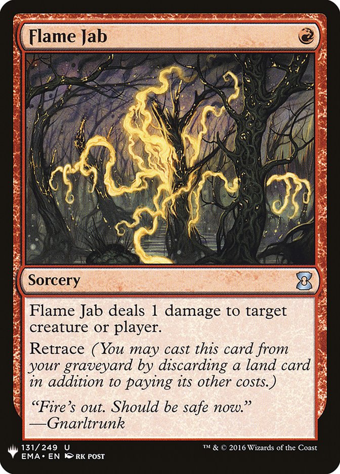 Flame Jab [Mystery Booster] (MB1 930)