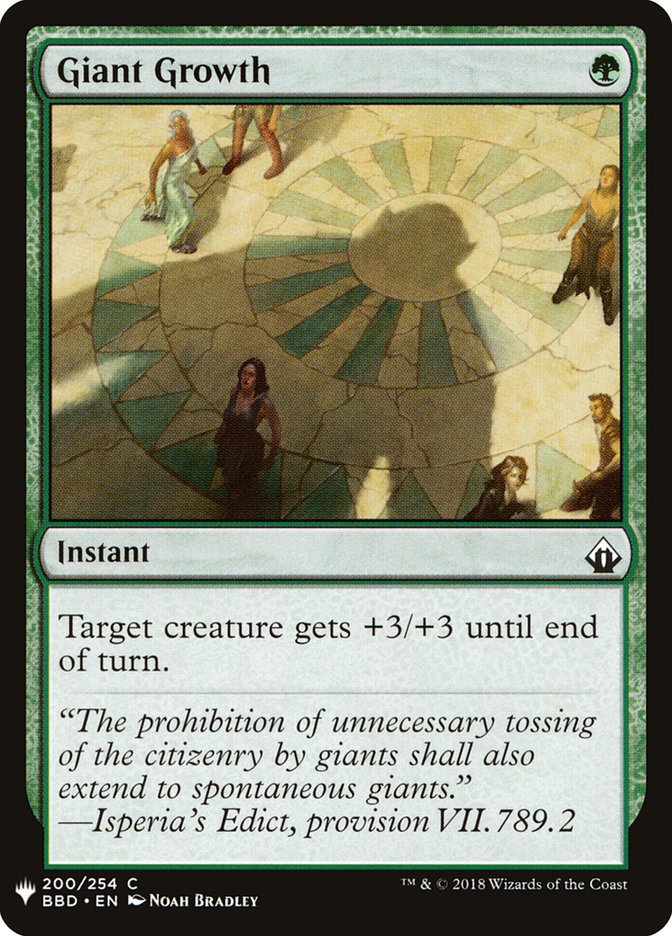 Giant Growth [Mystery Booster] (MB1 1218)